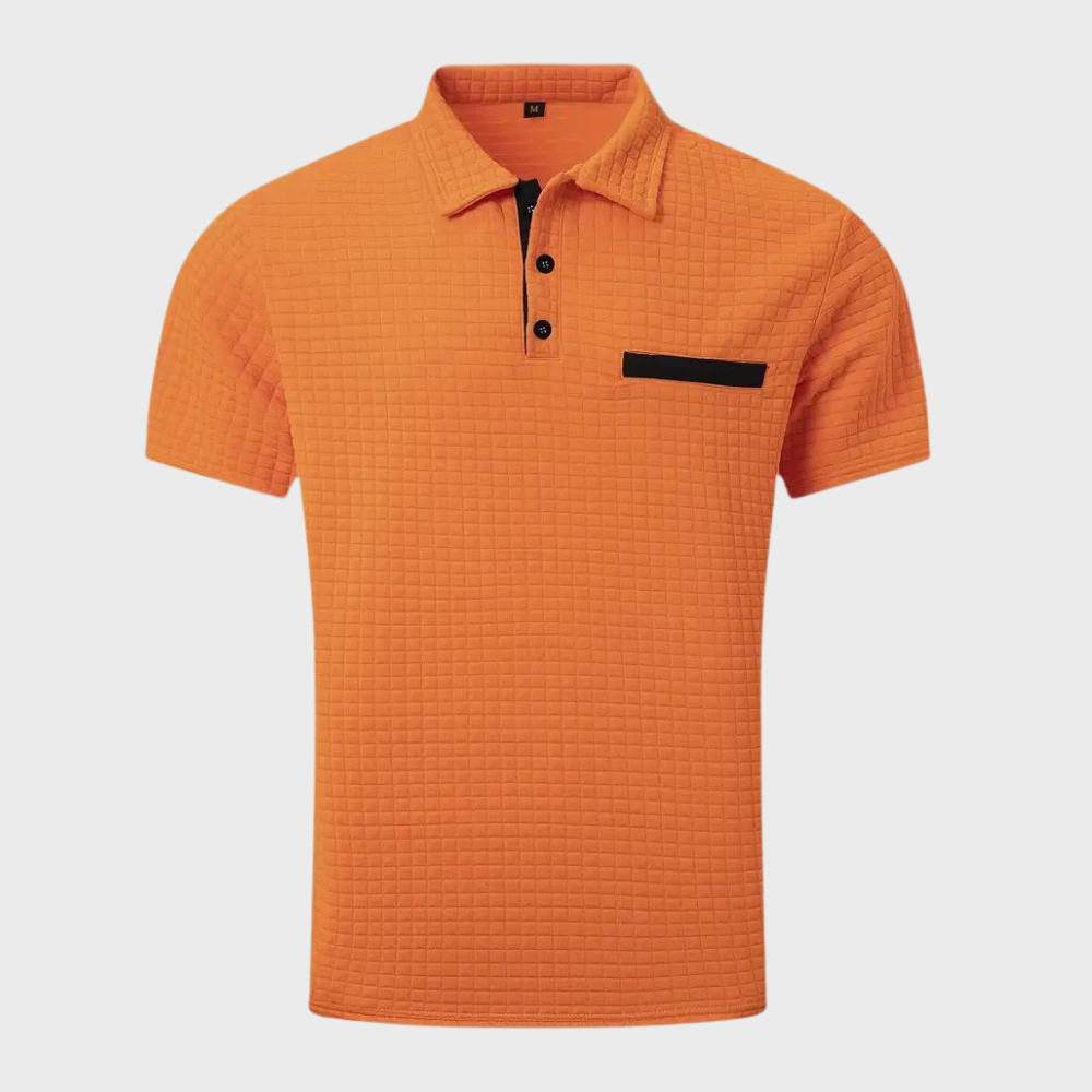 Frank | Polo polyvalent en tissu confortable pour hommes