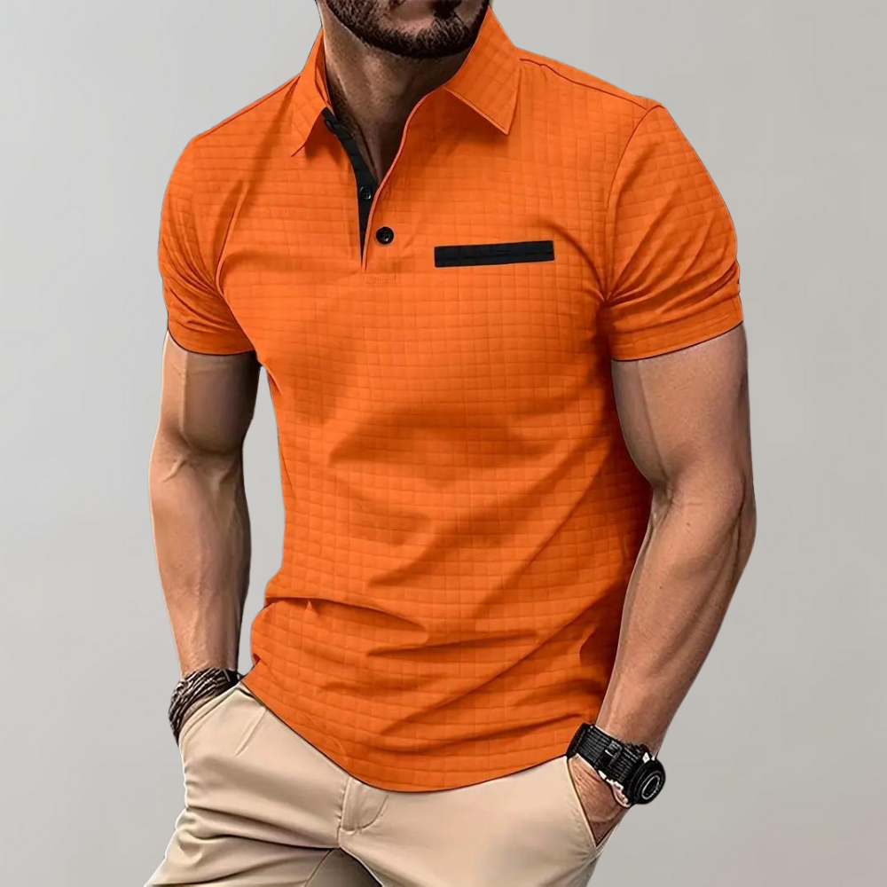 Frank | Polo polyvalent en tissu confortable pour hommes