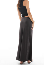 Maxi Satin Skirt