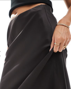 Maxi Satin Skirt