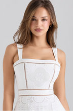 White Midi Dress