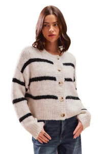 Chantal | Cardigan à boutons pour femme | Tendance