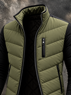 Bernard | Veste matelassée pour homme avec fermeture éclair