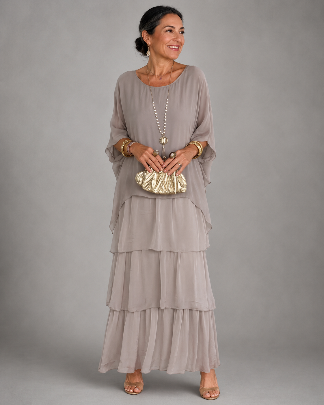 Garance | Robe Maxi Fluide et Élégante
