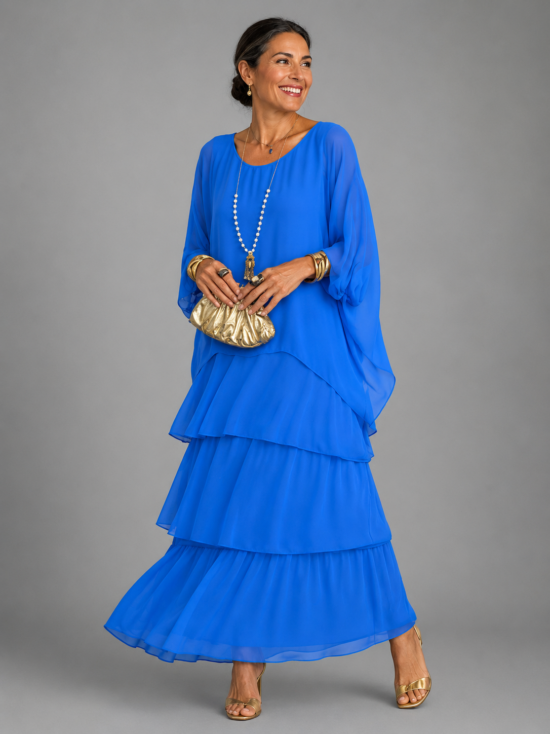 Garance | Robe Maxi Fluide et Élégante