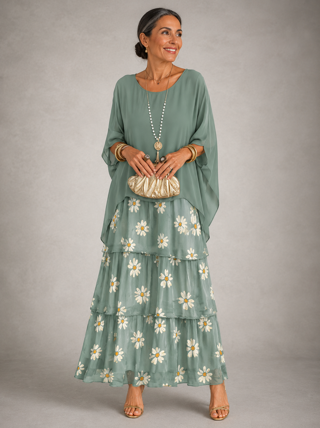 Garance | Robe Maxi Fluide et Élégante
