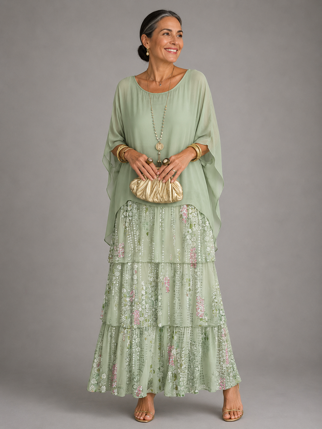 Garance | Robe Maxi Fluide et Élégante