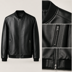 Domenico | Veste en Cuir Élégante