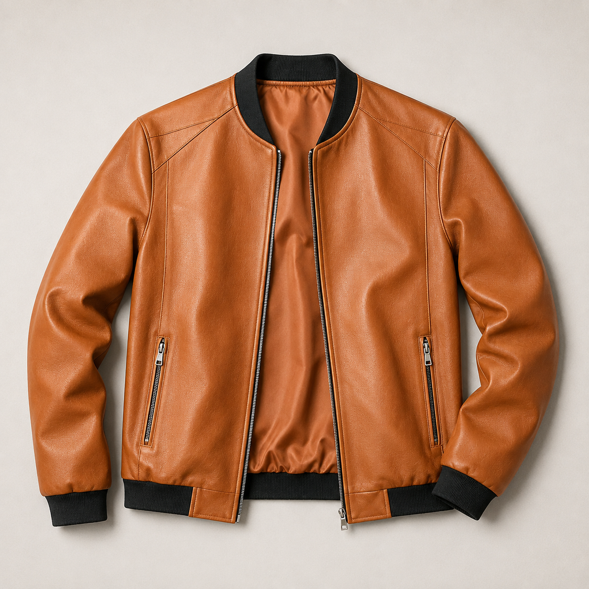Domenico | Veste en Cuir Élégante