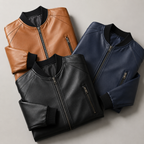 Domenico | Veste en Cuir Élégante