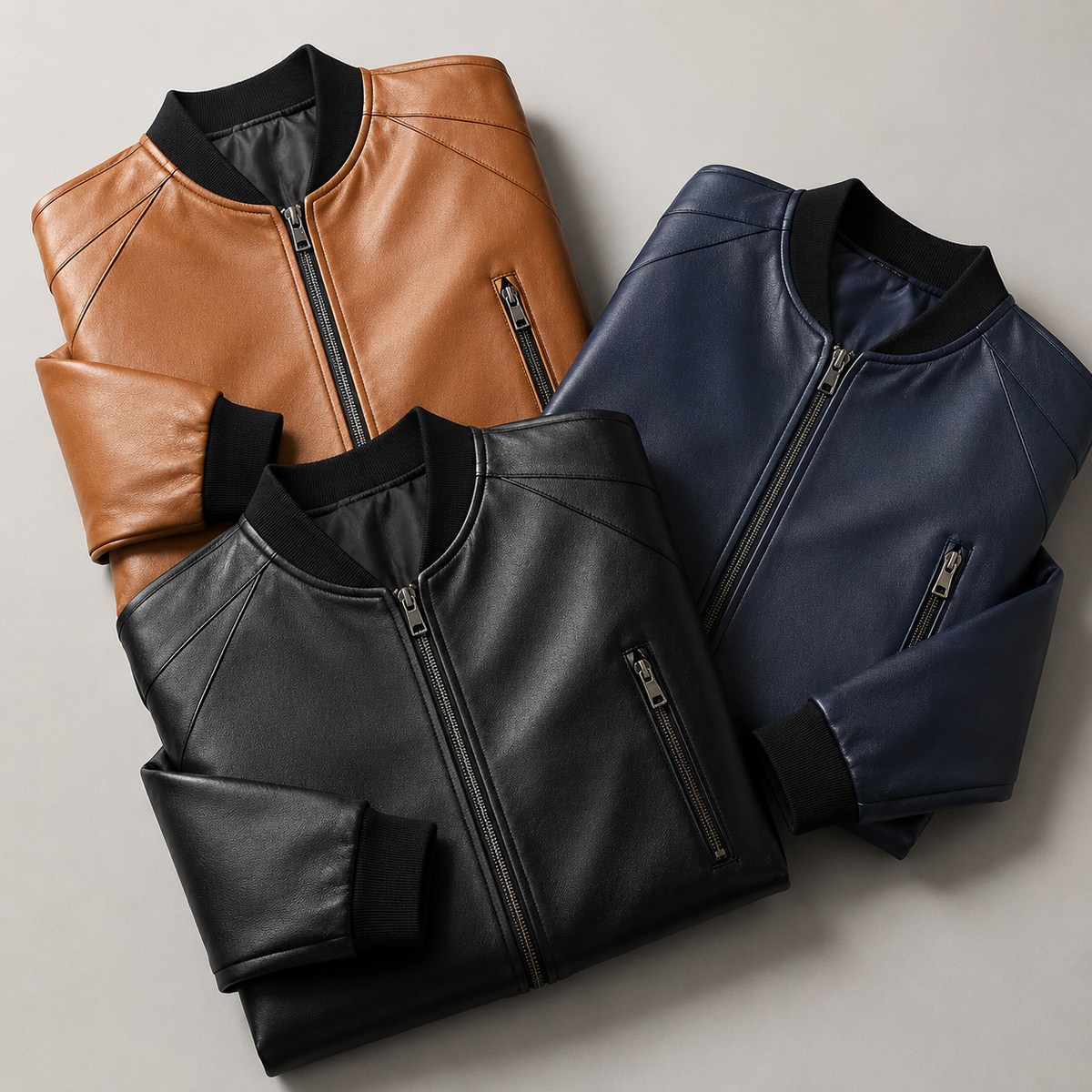 Domenico | Veste en Cuir Élégante