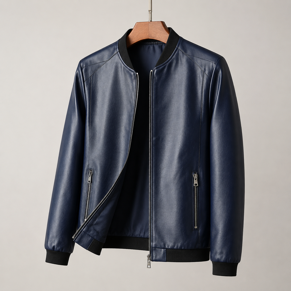 Domenico | Veste en Cuir Élégante