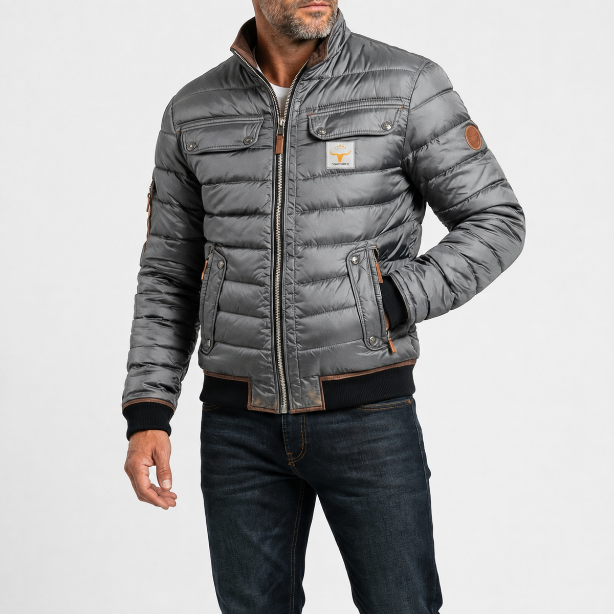 Russell | Veste de mi-saison vintage