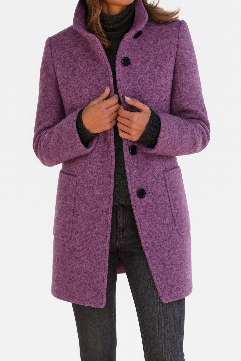 ORÉA™ | Veste femme confortable à col montant