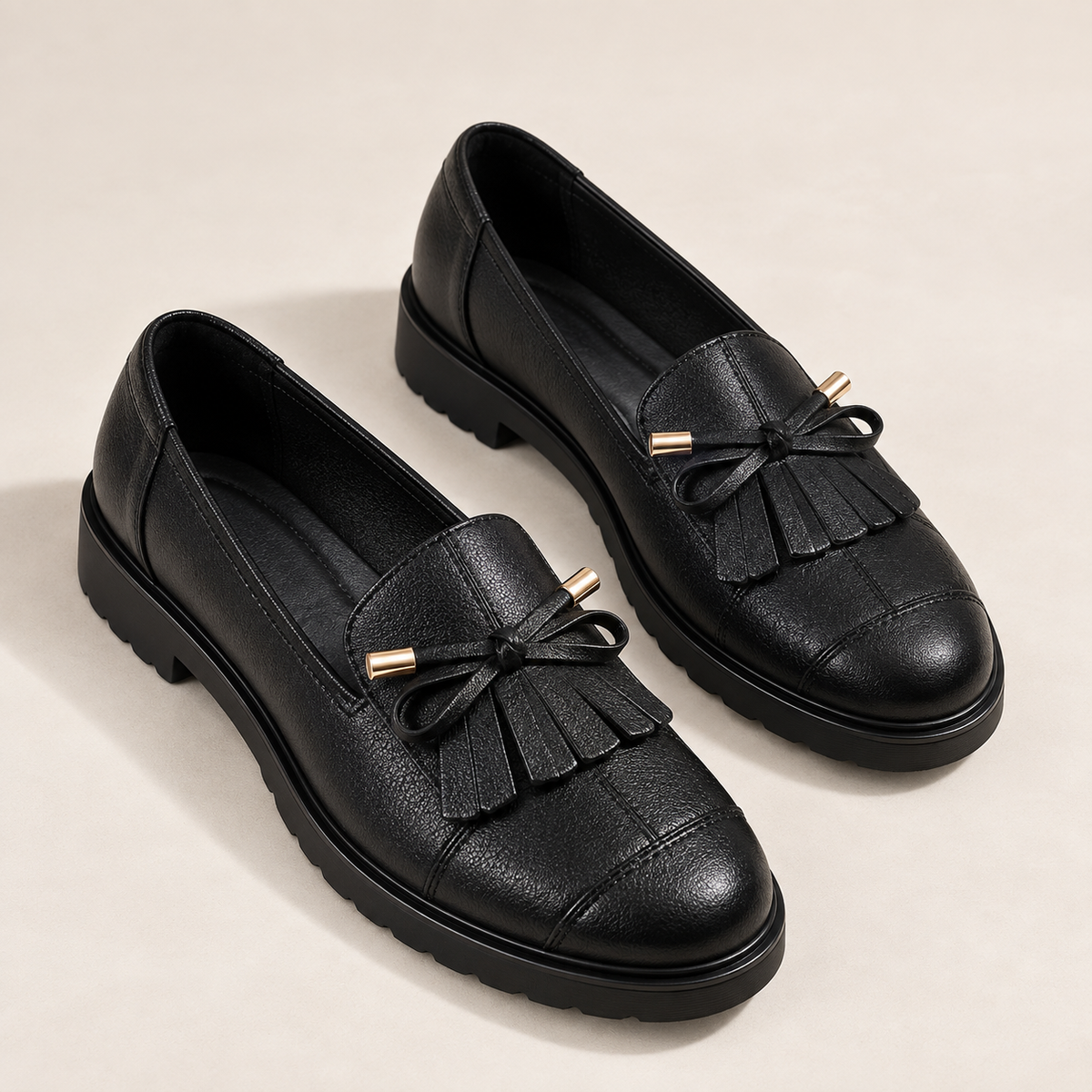 Fia | Cuir Orthopédique Mocassins