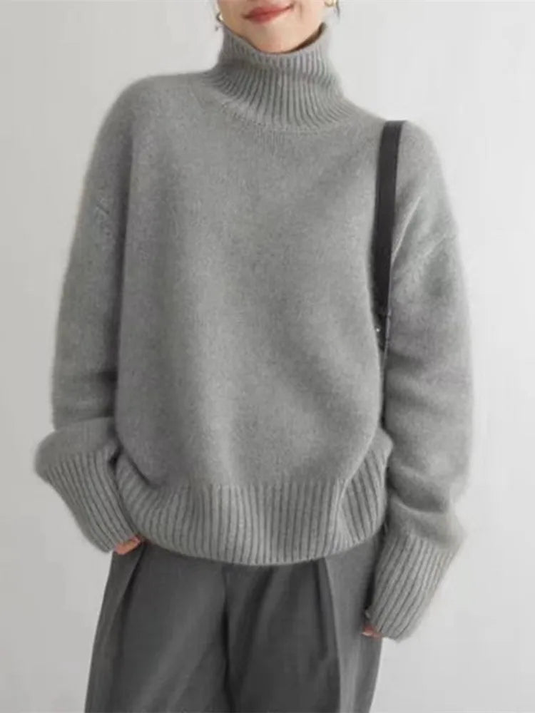 Isaboll | Pull à col montant en maille douce