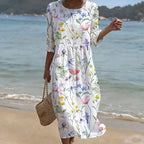 Robe Casual à Motif Floral