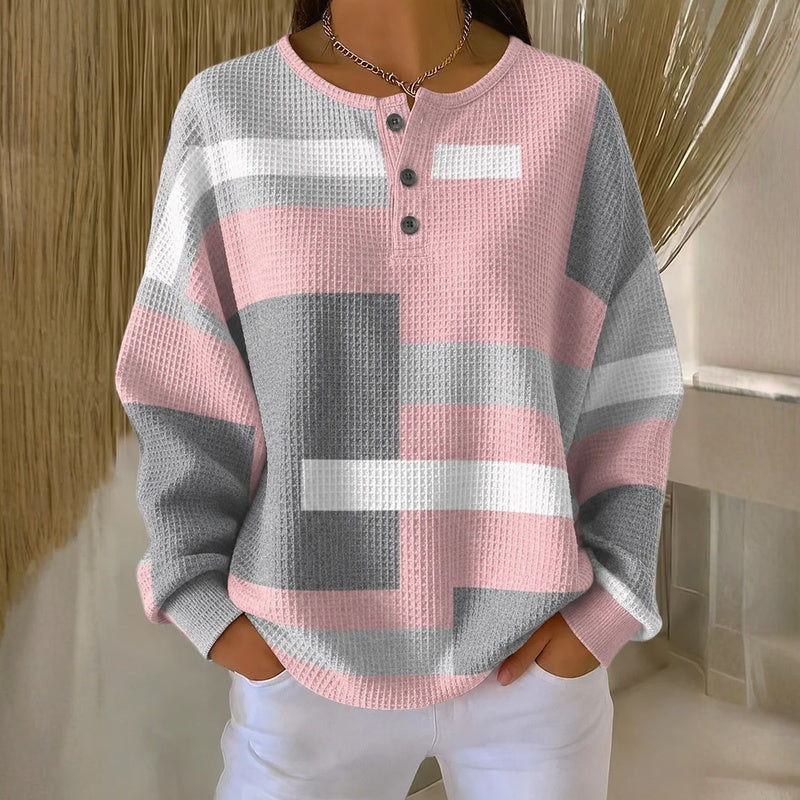 Vintage Color Block Sweatshirt