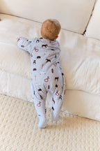 Combinaison de sommeil avec manches et chaussettes - Animaux d'hiver - TOG 2.5