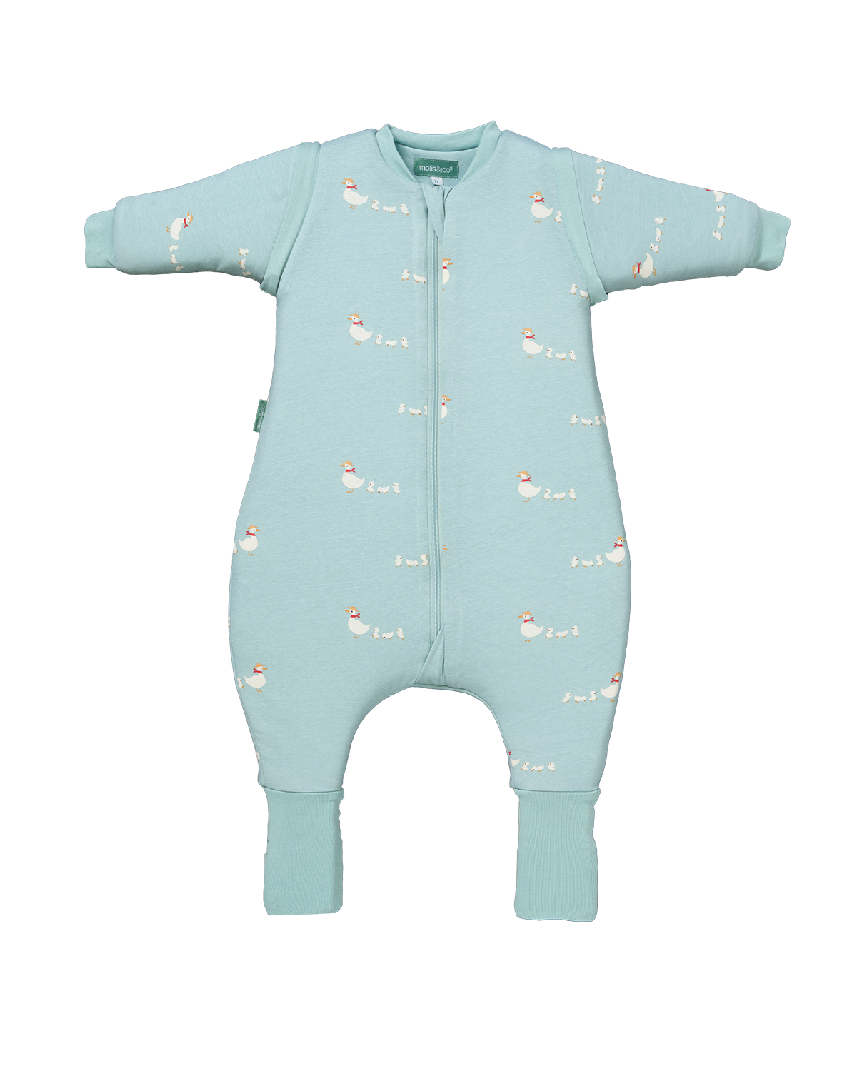 Combinaison de sommeil avec manches et chaussettes - Famille Canard - TOG 2.5