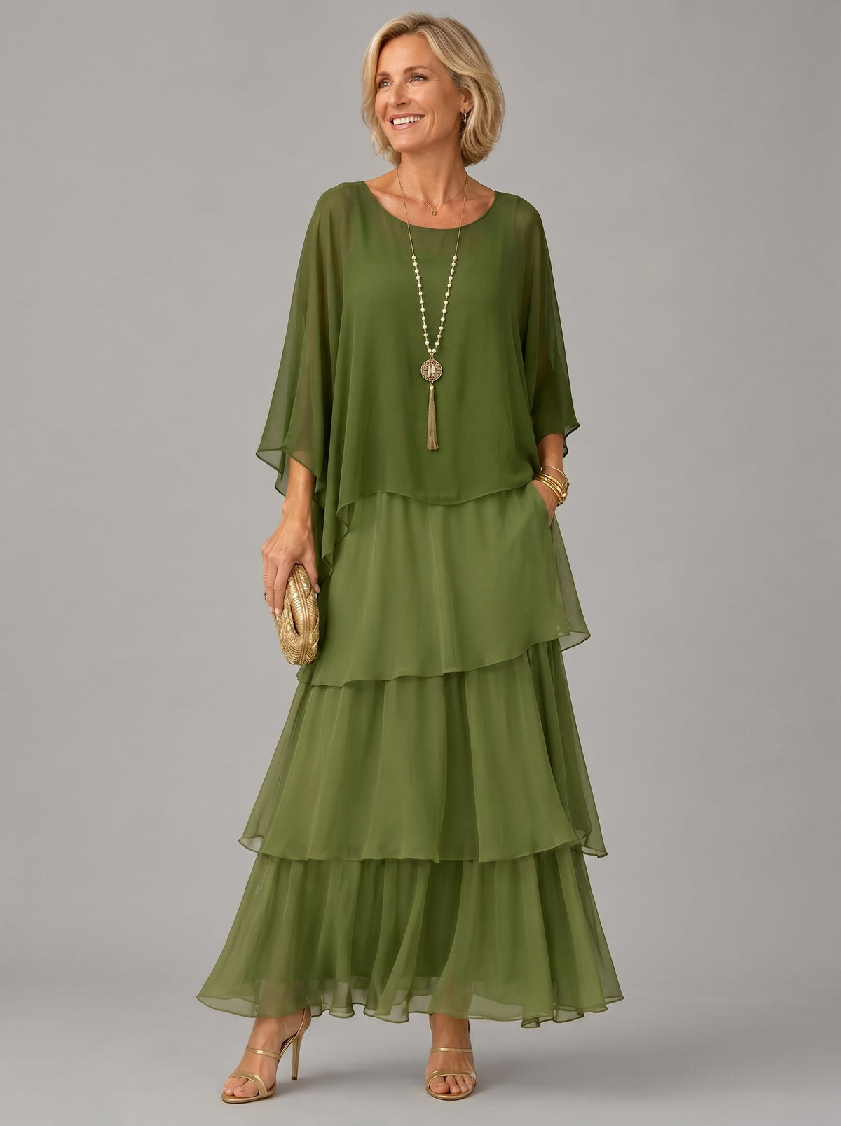Garance | Robe Maxi Fluide et Élégante
