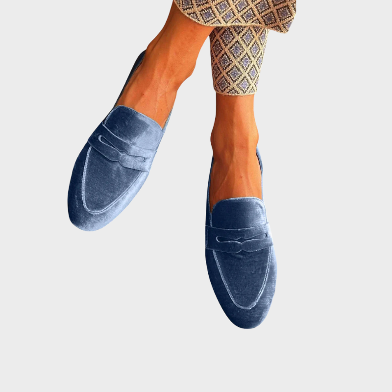 Giovanna | Patchwork Slip-On Moccasins