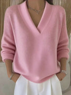 Violeta | Pull Ample avec Col en V
