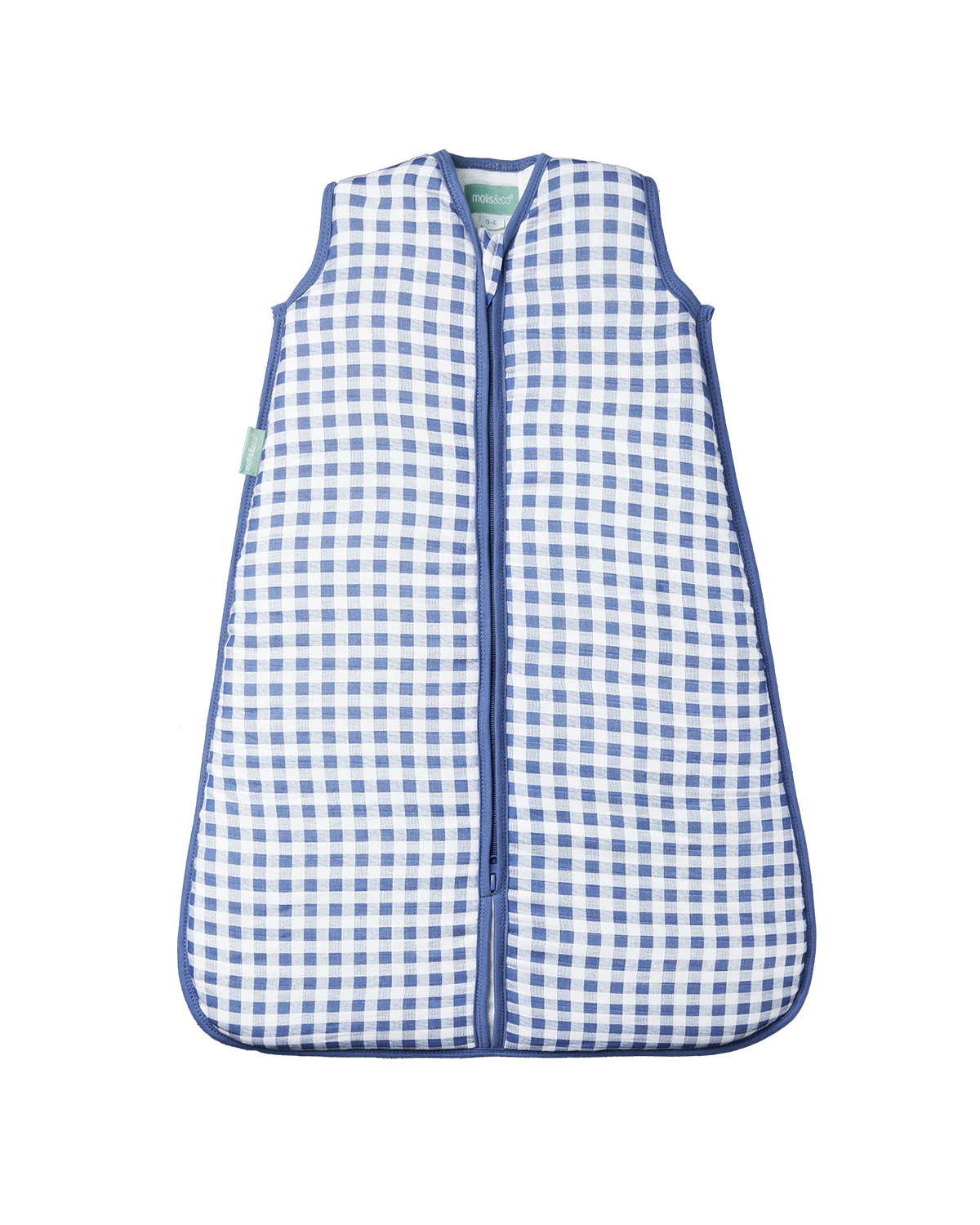 Sac de couchage pour bébé - Mousseline de coton - Fjord - TOG 2.5