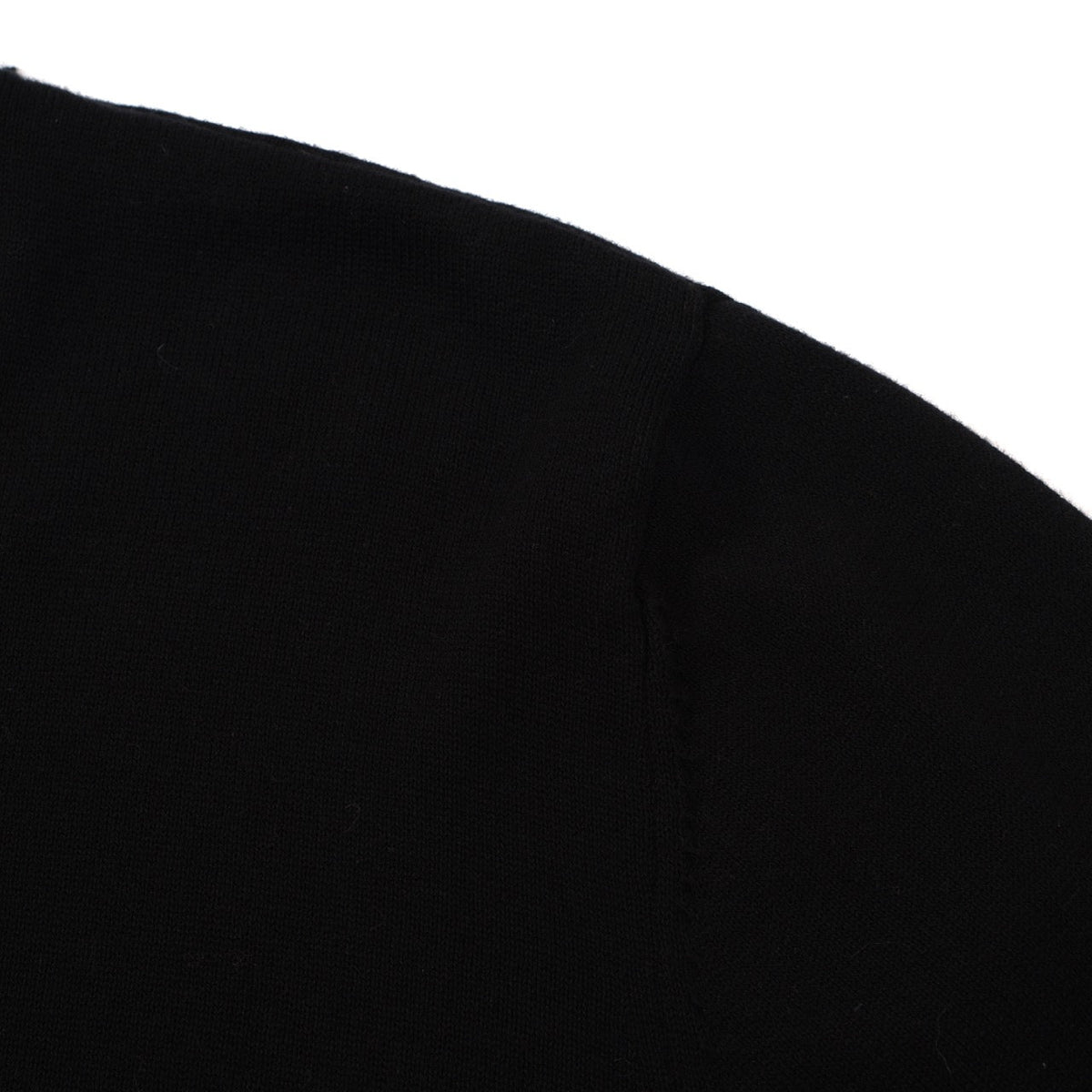 Pull-over rétro varsity pour homme – Noir vintage avec rayures blanches