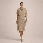 Mara | Robe élégante à volants, à la coupe flatteuse