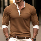 Cason | T-shirt élégant à manches longues pour hommes