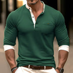 Cason | T-shirt élégant à manches longues pour hommes