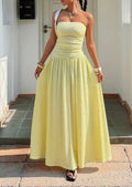 Robe d'Été Midi Maxi