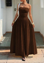 Robe d'Été Midi Maxi