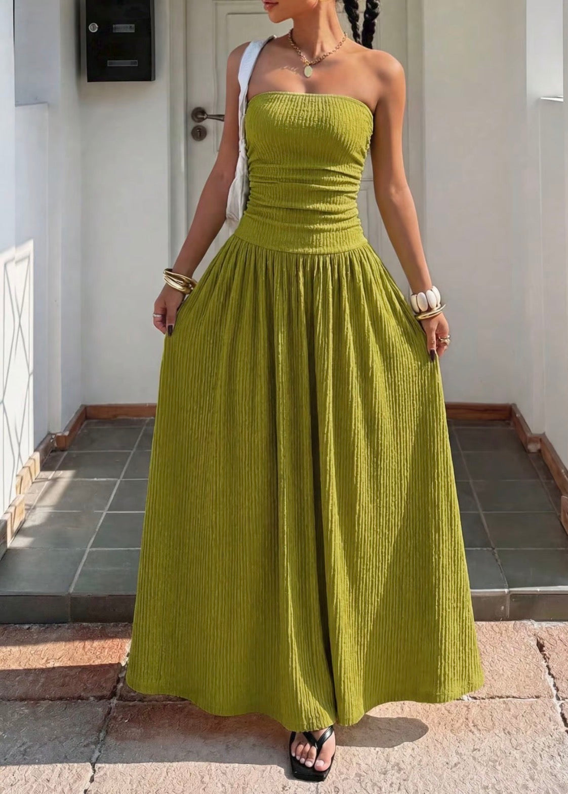 Robe d'Été Midi Maxi
