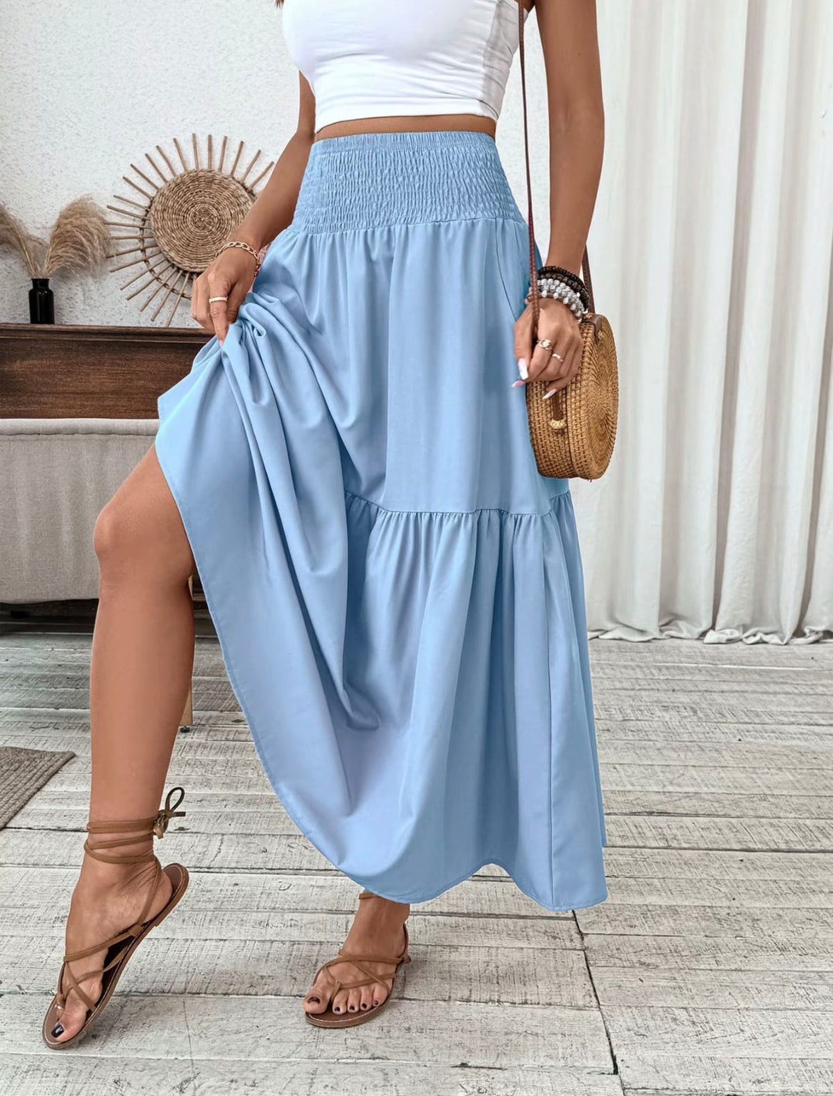 Chic Casual Maxi Skirt