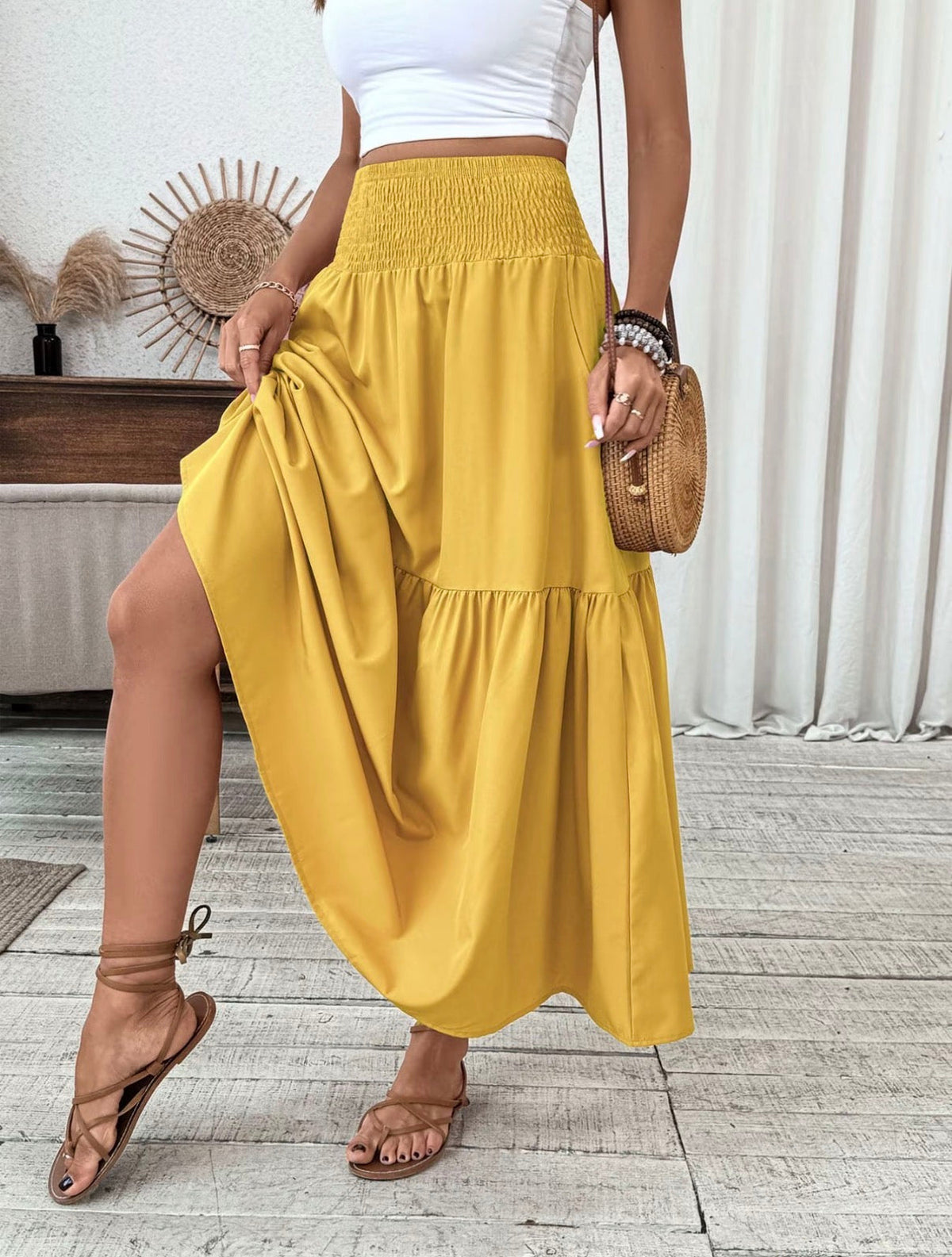 Chic Casual Maxi Skirt