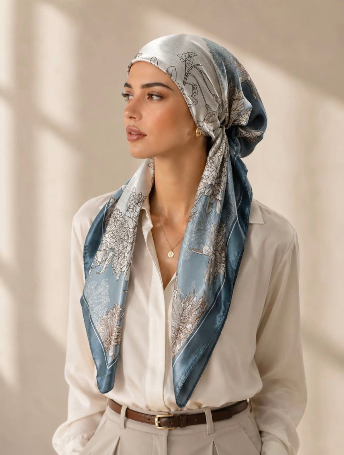 Chic Satin Scarf