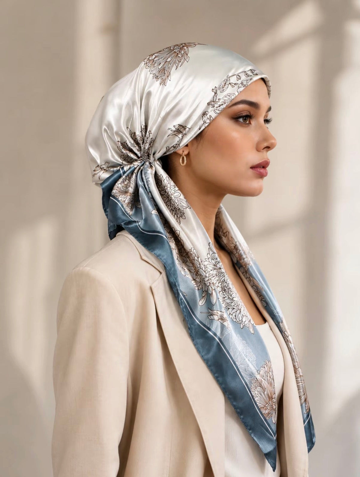 Chic Satin Scarf