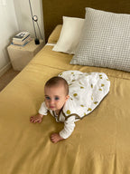 Sac de couchage pour bébé - Mousseline de bambou - Pommes - TOG 2.5