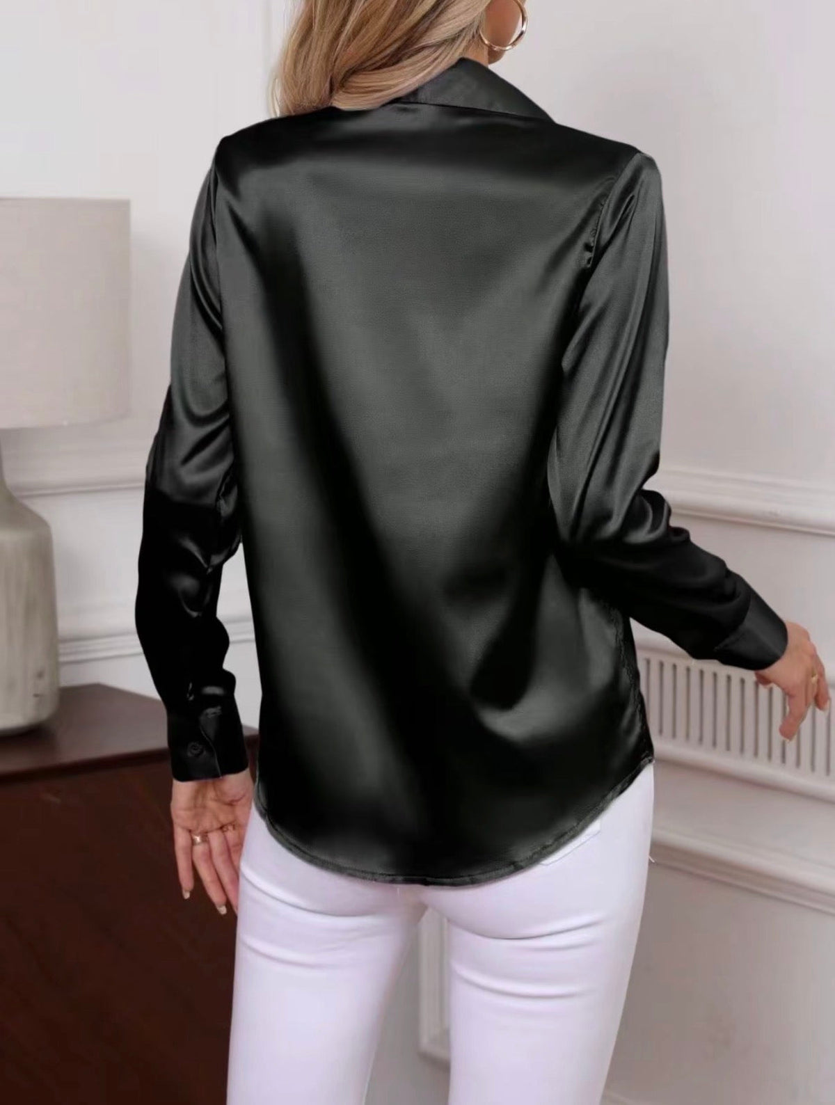 Chic Satin Blouse