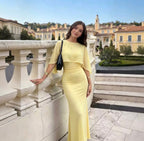 Chic Décontracté Robe Maxi d'Automne