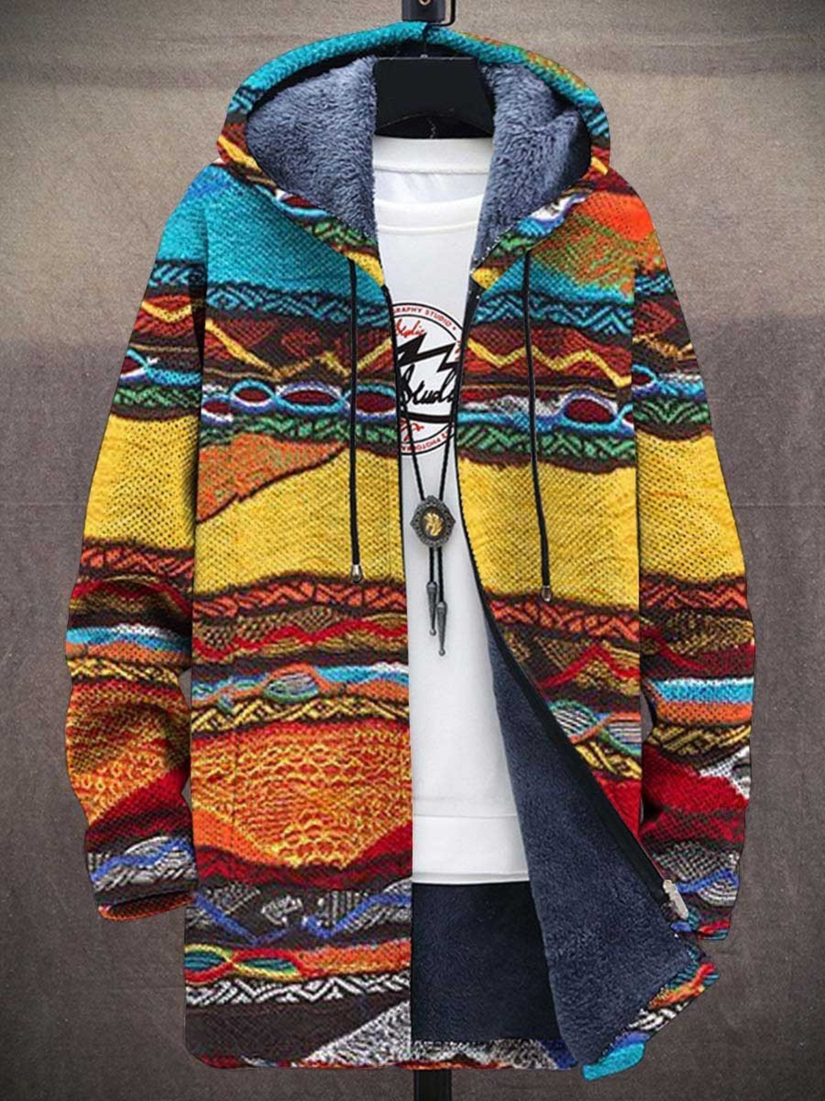 Jindalee™ | Cardigan de Luxe Inspiré par l'Art