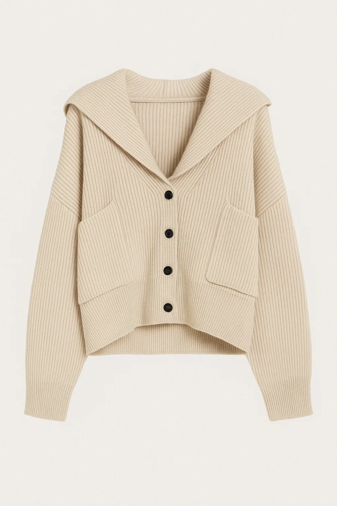 Elanora | Cardigan en maille à encolure en V plongeante