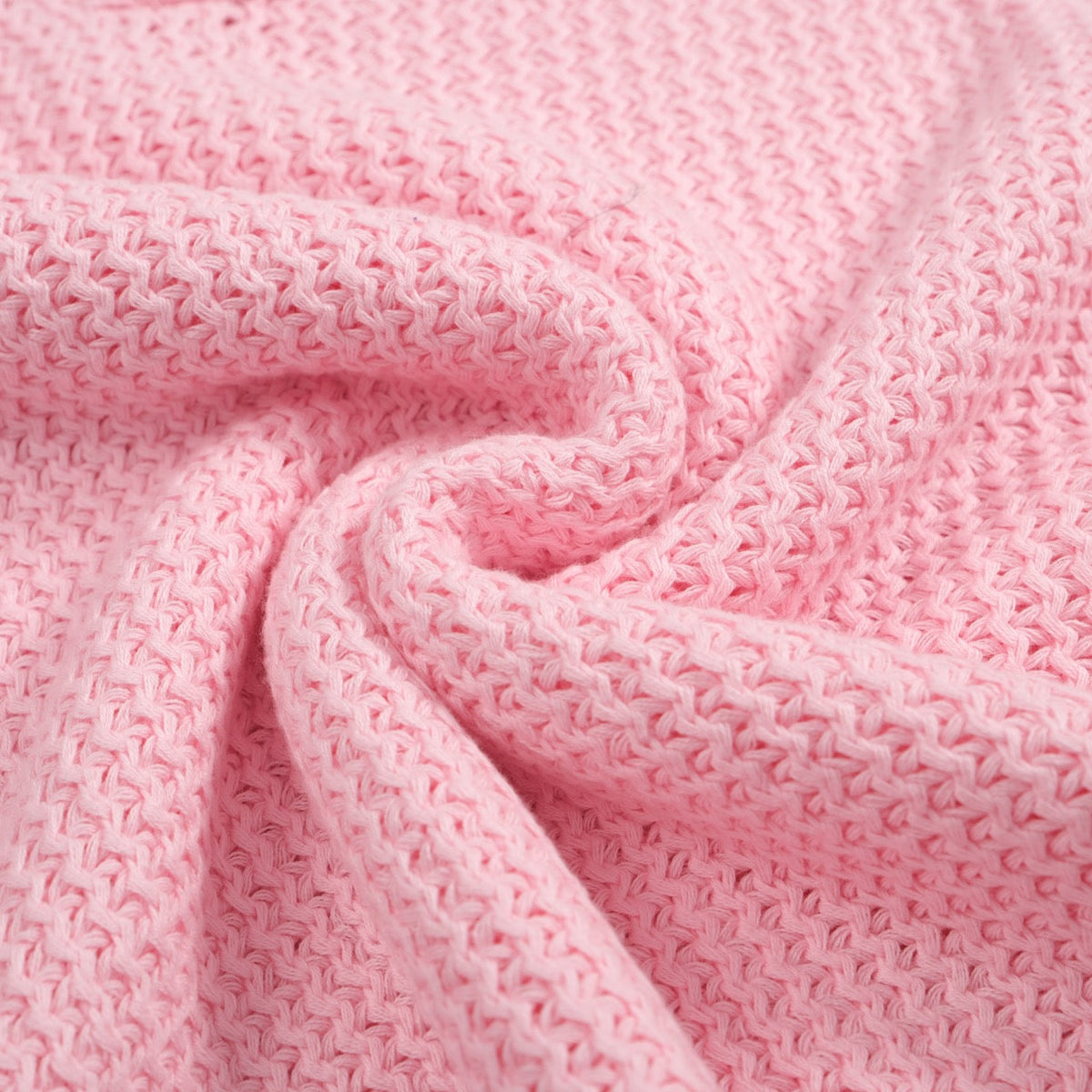 Chemise légère à col V pour homme en tricot gaufré rose rétro des années 60