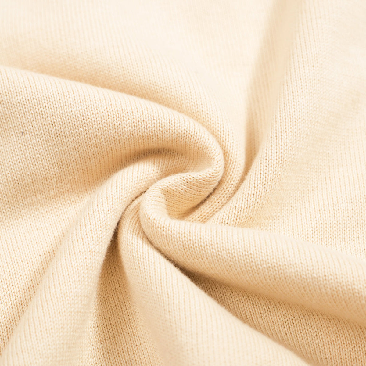 Chemise rétro en tricot pour homme – Polo crème vintage à motifs géométriques des années 70