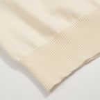 Chemise polo vintage pour homme – Chemise crème à boutons avec broderie rose rétro