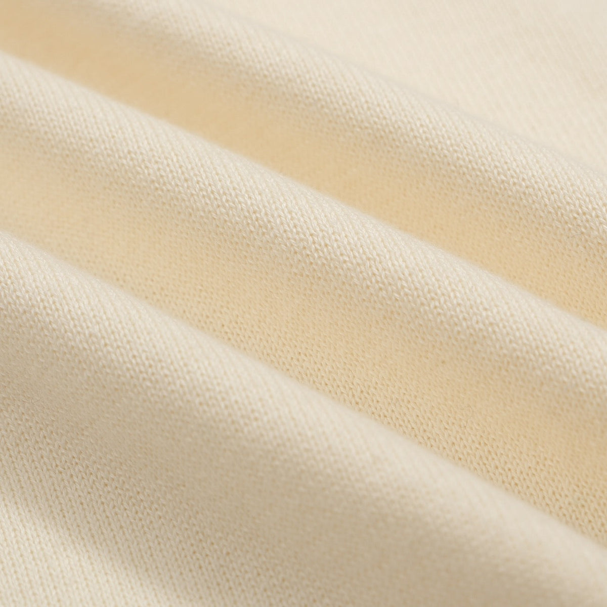 Pull en tricot crème style années 60 pour homme – Bordure multicolore