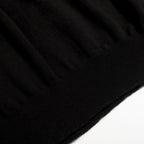 Chemise Polo Rétro Noir Années 70 pour Homme – Tricot avec Boutons Contrastés