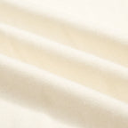Chemise polo vintage homme années 70 – Crème rétro avec col et bordures rayées vertes